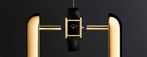 cartier montre noir|cartier site officiel bijoux.